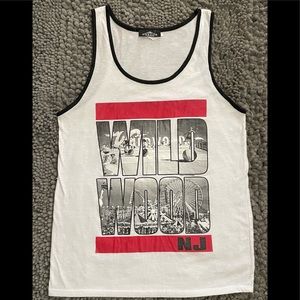 🏖 JERSEY SHORE Wildwood NJ Muscle Tee